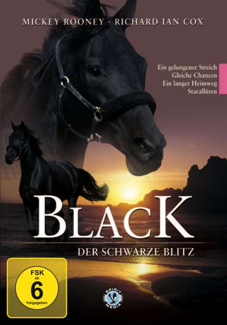 Black, der schwarze Blitz DVD 1, DVD