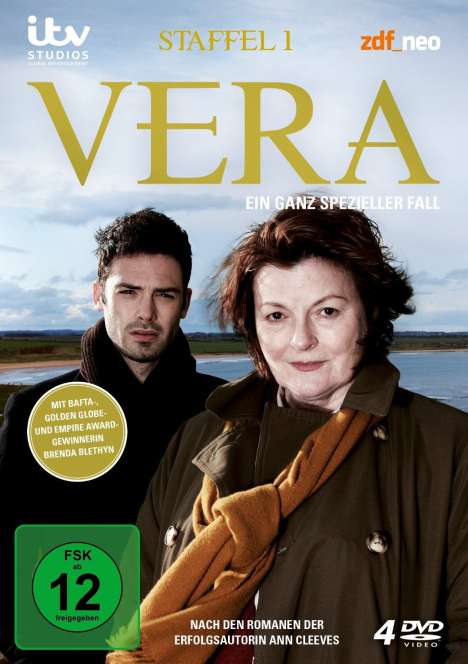 Vera Staffel 1, 4 DVDs