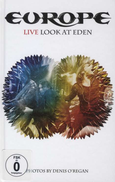 Europe: Live Look At Eden (Mini-earBOOK) (CD + DVD + Buch), 1 CD und 1 DVD