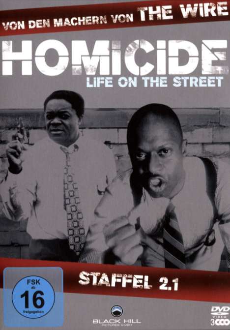 Homicide Staffel 2 Box 1, 3 DVDs