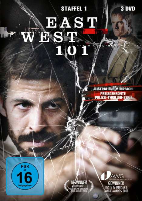 East West 101 Staffel 1, 3 DVDs