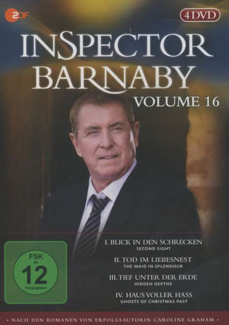 Inspector Barnaby Vol. 16, 4 DVDs