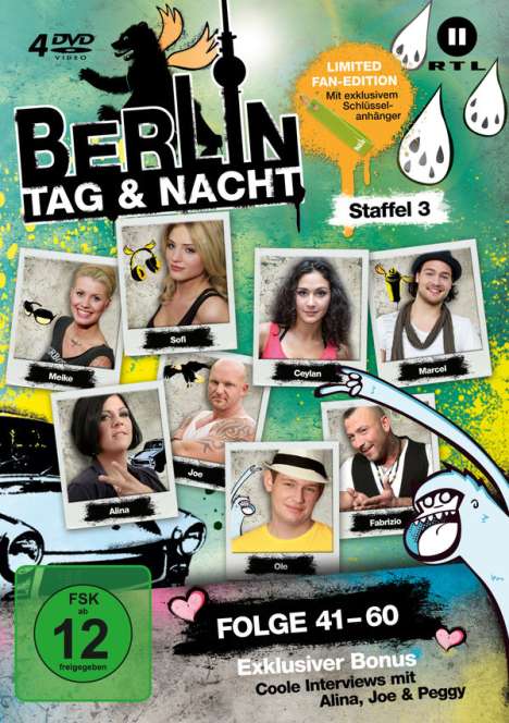 Berlin - Tag &amp; Nacht Staffel 3, 4 DVDs