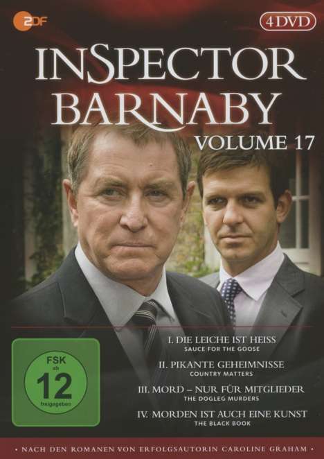 Inspector Barnaby Vol. 17, 4 DVDs