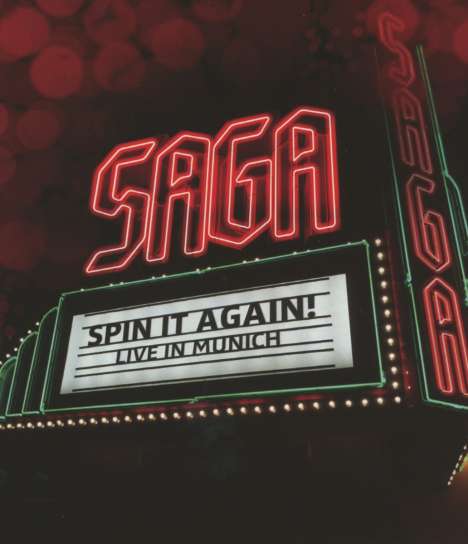 Saga: Spin It Again! Live In Munich 2012, Blu-ray Disc