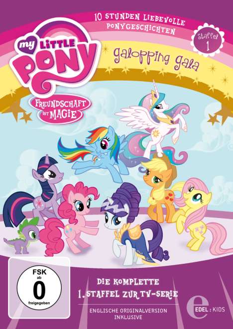 My Little Pony - Die komplette 1. Staffel, 4 DVDs
