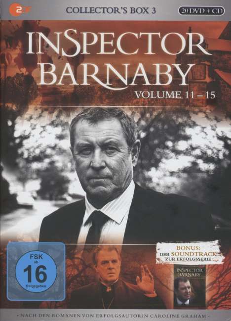 Inspector Barnaby Collector's Box 3 (Vol. 11-15), 21 DVDs