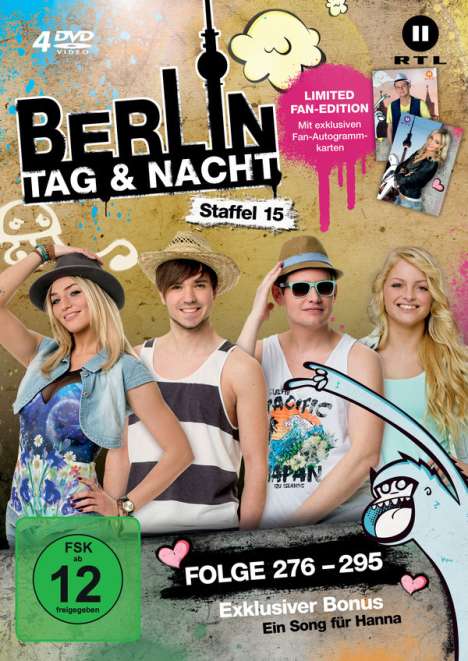Berlin - Tag &amp; Nacht Staffel 15 (Fan Edition), 4 DVDs