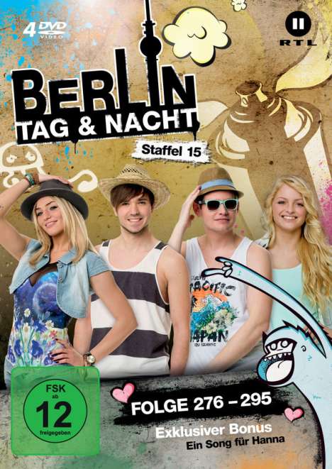 Berlin - Tag &amp; Nacht Staffel 15, 4 DVDs