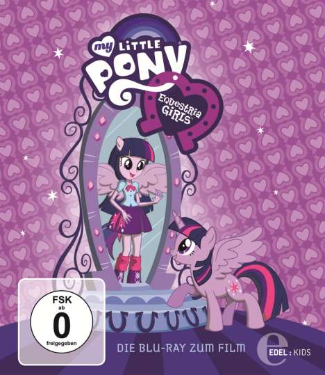 My Little Pony: Equestria Girls (Blu-ray), Blu-ray Disc