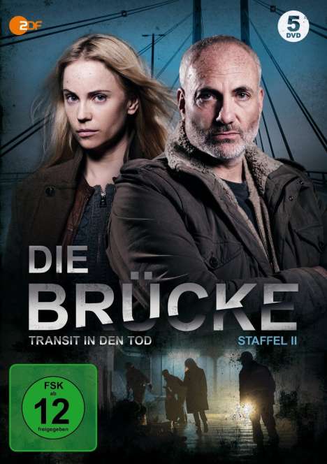 Die Brücke - Transit in den Tod Staffel 2, 5 DVDs