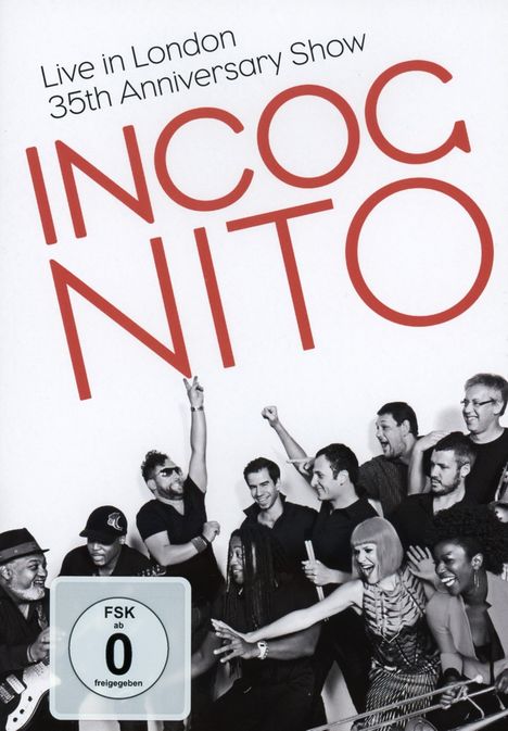 Incognito: Live In London 2014: 35th Anniversary Show, DVD