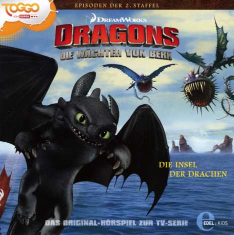 Dragons Folge 12 "Die Insel der Drachen", CD