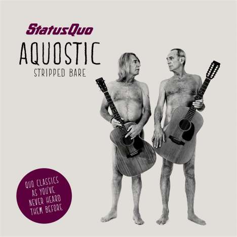 Status Quo: Aquostic (Stripped Bare) (Boxset) (CD + 7" Single + T-Shirt Gr. L), 1 CD, 1 Single 7" und 1 T-Shirt