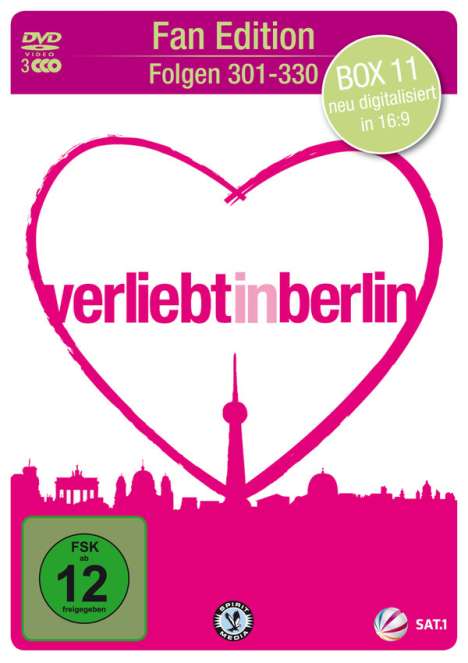 Verliebt in Berlin - Fan Edition Box 11 Folge 301-330, 3 DVDs