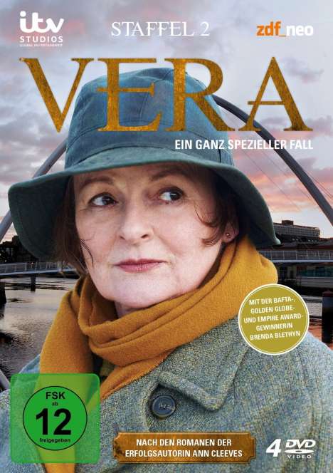 Vera Staffel 2, 4 DVDs