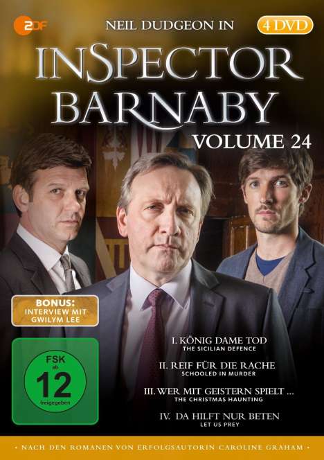 Inspector Barnaby Vol. 24, 4 DVDs