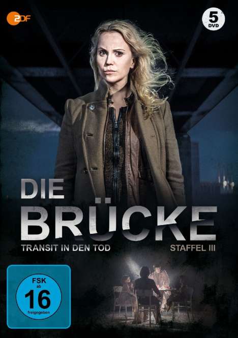 Die Brücke - Transit in den Tod Staffel 3, 5 DVDs