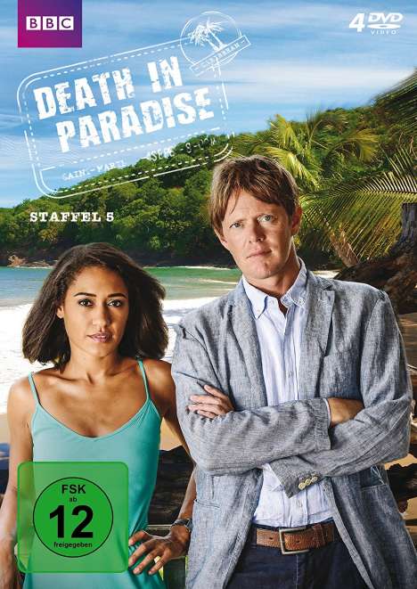 Death in Paradise Staffel 5, 4 DVDs