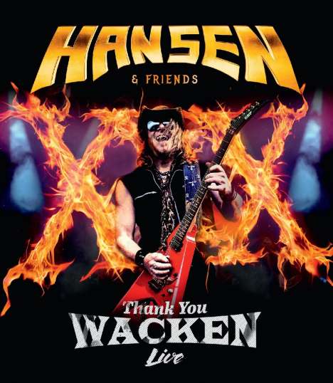 Kai Hansen: Thank You Wacken: Live (Limited Edition), 1 Blu-ray Disc und 1 CD