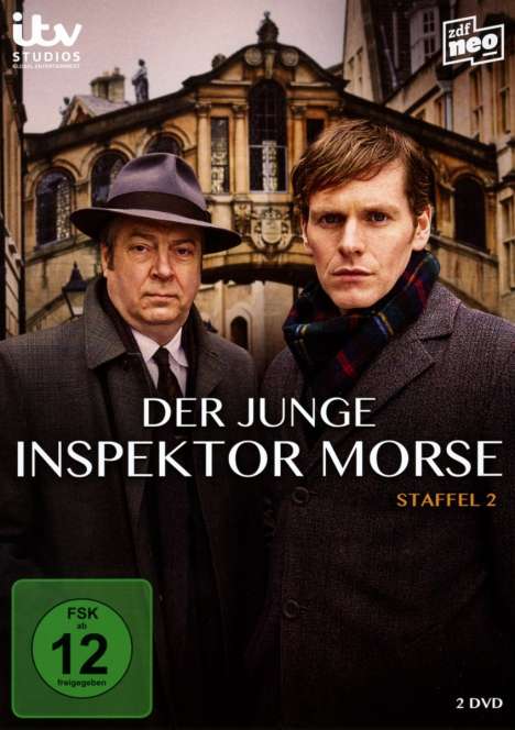 Der junge Inspektor Morse Staffel 2, 2 DVDs