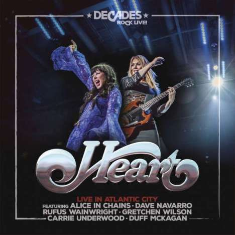 Heart: Live In Atlantic City, 1 CD und 1 Blu-ray Disc