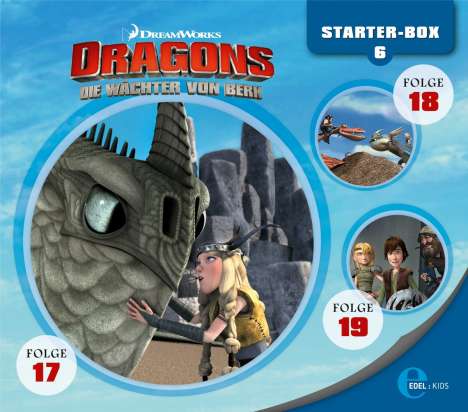 Dragons - Die Wächter von Berk: Starter-Box 6, 3 CDs