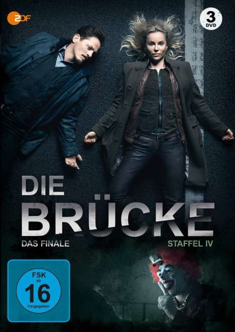 Die Brücke - Transit in den Tod Staffel 4 (finale Staffel), 3 DVDs