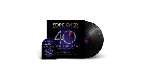 Foreigner: Double Vision: Then And Now - Live Reloaded (180g) (Limited Edition), 2 LPs und 1 Blu-ray Disc