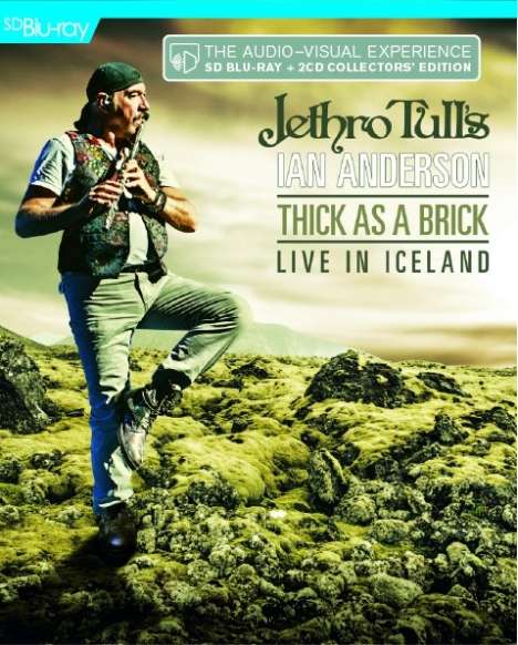 Jethro Tull's Ian Anderson: Thick As A Brick: Live In Iceland (SD Blu-ray) (Release 2020), 1 Blu-ray Disc und 2 CDs
