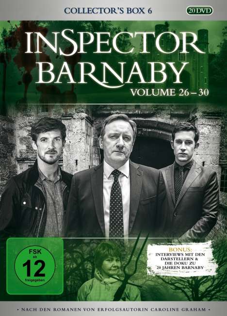 Inspector Barnaby Collector's Box 6 (Vol. 26-30), 20 DVDs