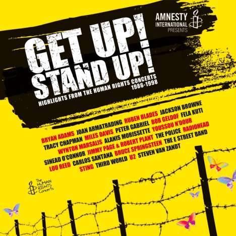 Get Up! Stand Up!: Highlights From The Human Rights Concerts 1986 - 1998, 2 CDs