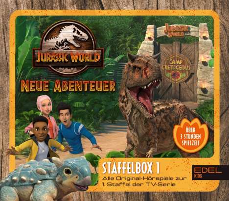 Jurassic World - Neue Abenteuer: Staffelbox 1, 3 CDs