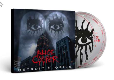 Alice Cooper: Detroit Stories (Limited Edition), 1 CD und 1 DVD