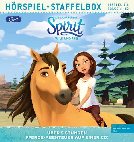 Spirit Staffelbox 1.1, MP3-CD