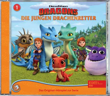 Dragons - Die jungen Drachenretter (01), CD