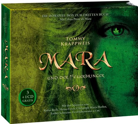 Tommy Krappweis: Mara und der Feuerbringer Hörspiel-Box (3) Götterdämmerung, 4 CDs