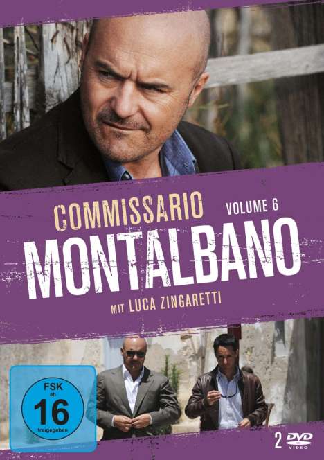 Commissario Montalbano Vol. 6, 2 DVDs