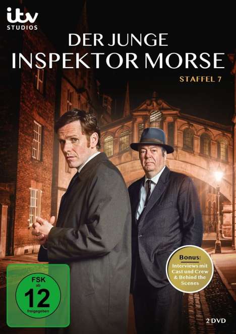 Der junge Inspektor Morse Staffel 7, 2 DVDs