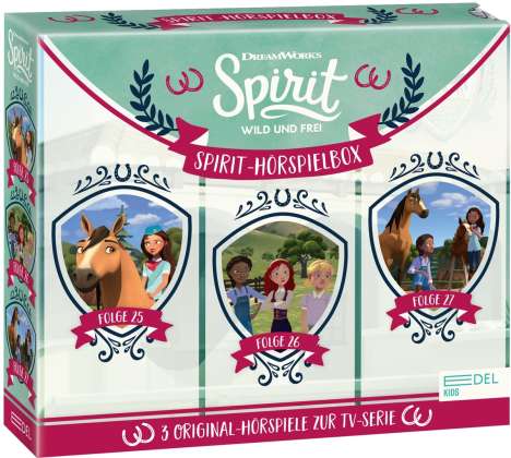 Spirit-Hörspielbox (Folge 25-27), 3 CDs