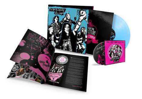 Alice Cooper: Live From The Astroturf (180g) (Limited Numbered Edition) (Curacao Vinyl), 1 LP und 1 DVD