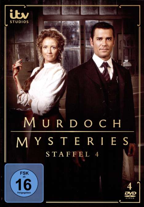 Murdoch Mysteries Staffel 4, 4 DVDs
