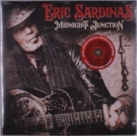 Eric Sardinas: Midnight Junction (180g) (Limited Edition) (Red &amp; Black Marbled Vinyl), LP