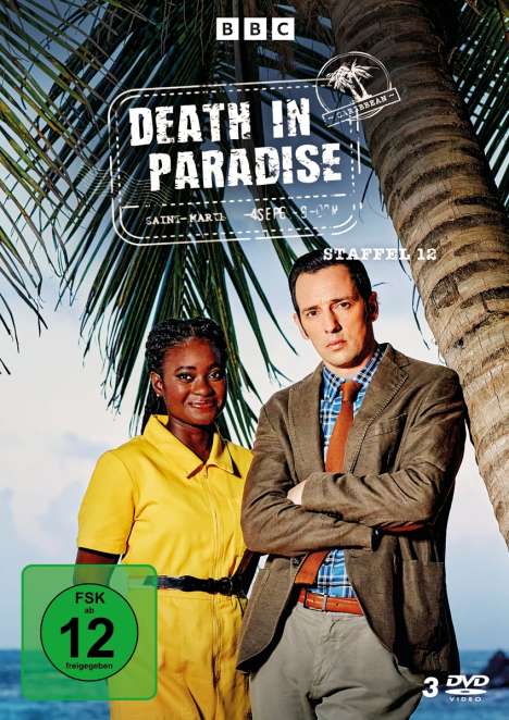 Death in Paradise Staffel 12, 3 DVDs