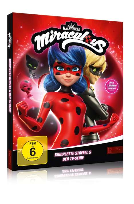 Miraculous Staffel 5, 3 DVDs