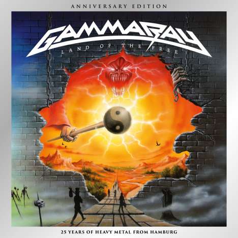Gamma Ray (Metal): Land Of The Free(Anniversary Edition), 2 CDs