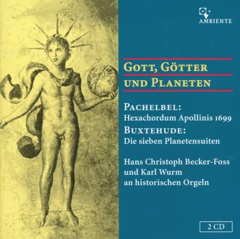 Johann Pachelbel (1653-1706): Hexacordum Apollinis f.Orgel, 2 CDs