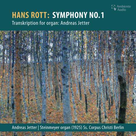 Hans Rott (1858-1884): Symphonie E-Dur (Orgelversion), CD