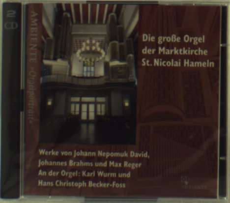 Johannes Brahms (1833-1897): Orgelwerke, 2 CDs