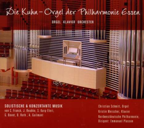 Die Kuhn-Orgel der Philharmonie Essen, CD